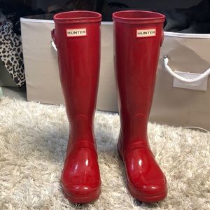 Hunter rain boots